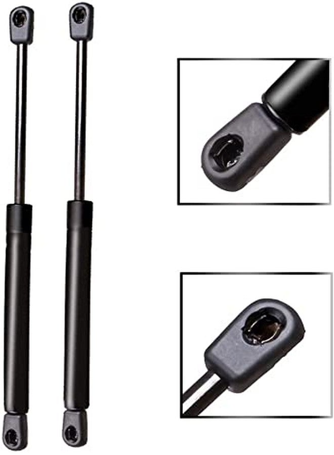 MYSMOT 2Pcs 4800 Lift Supports Struts Shocks Springs Dampers Compatible with 1979-1983 Nissan 280ZX Rear Hatch, 1999-2005 Saab 9-5 Front Hood SG125001 - Image 4